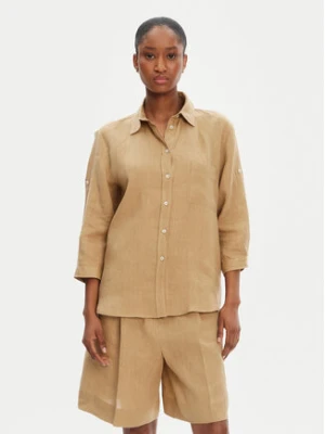 Marella Koszula Boboli1 2515111232 Beżowy Regular Fit