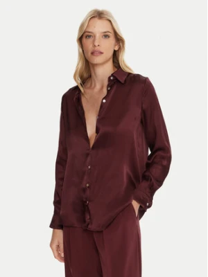 Marella Koszula Bunny 2523116015 Bordowy Regular Fit