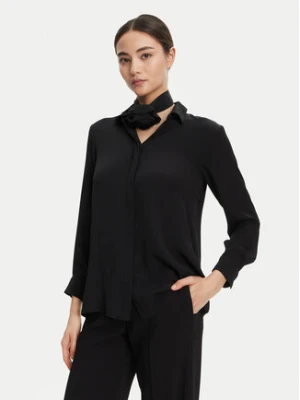 Marella Koszula Cabiria 2523116071 Czarny Regular Fit