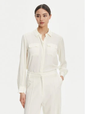 Marella Koszula Calabra 2523116061 Biały Regular Fit