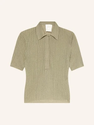 Marella Koszulka Polo Z Dzianiny gruen
