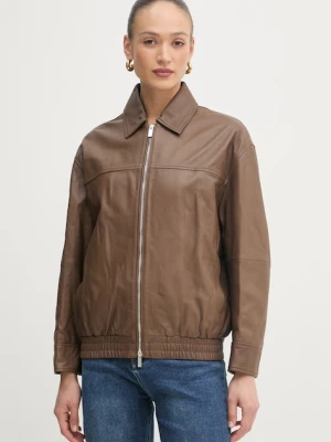 Marella krótka kurtka damska skórzana MLMVERTICE