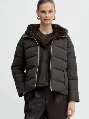 Marella kurtka Emme by Marella kolor brązowy przejściowa oversize 2525486062200