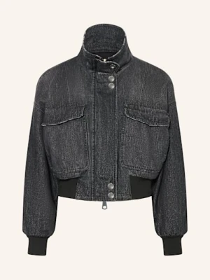 Marella Kurtka Jeansowa schwarz