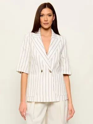 Marella Lniana marynarka MLLGONDOLA | Regular Fit