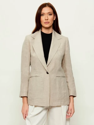 Marella Lniana marynarka MLLSABBIA | Slim Fit