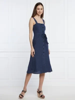 Marella Lniana sukienka NIZZA