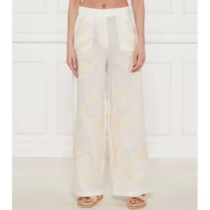 Marella Lniane spodnie KADIAK | Relaxed fit