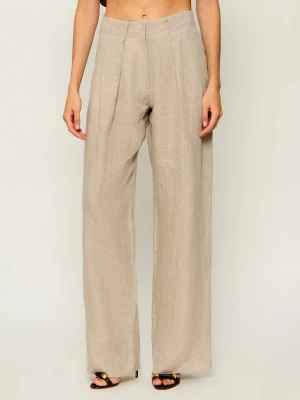 Marella Lniane spodnie MLLRETE | Relaxed fit