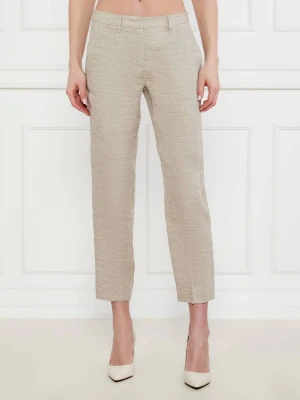 Marella Lniane spodnie PERUGIA | Regular Fit