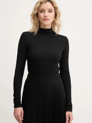 Marella longsleeve Emme by Marella kolor czarny z golfem 2525946031200