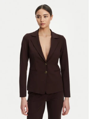 Marella Marynarka Debutto 2523916034 Brązowy Regular Fit
