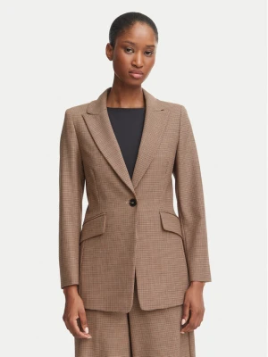 Marella Marynarka Gambero 2623046112 Brązowy jasny Regular Fit