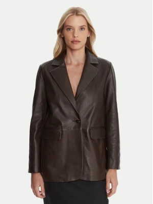 Marella Marynarka Icone 2523446044 Brązowy Regular Fit