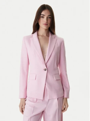 Marella Marynarka Slogan1 2615041211 Różowy Slim Fit
