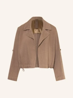 Marella Marynarka Z Lnu braun