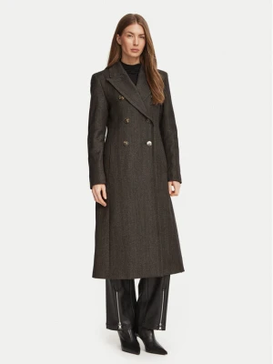 Marella Płaszcz wełniany 2623016034200 Brązowy Regular Fit