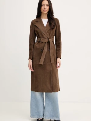 Marella płaszcz zamszowy OBLARE