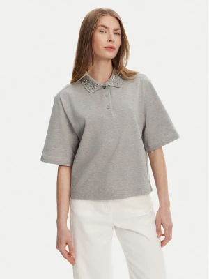 Marella Polo Gonzaga 2513951014 Szary Relaxed Fit