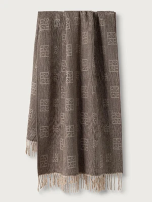 Marella poncho damskie Emme by Marella brązowy