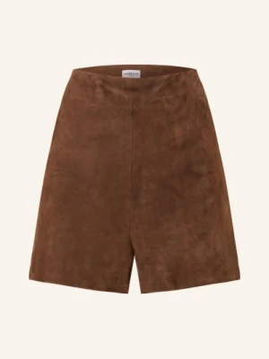 Marella Skórzane Szorty Mlsspiga braun