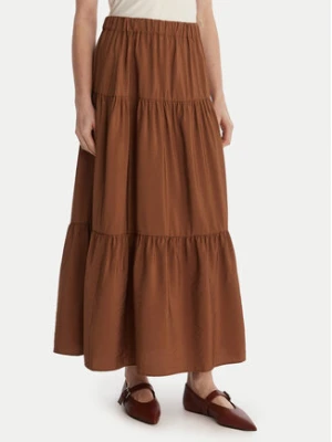 Marella Spódnica maxi Ciocca 2613101084 Brązowy Regular Fit