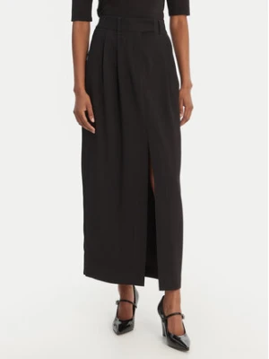 Marella Spódnica maxi Strenna 2613101013 Czarny Regular Fit