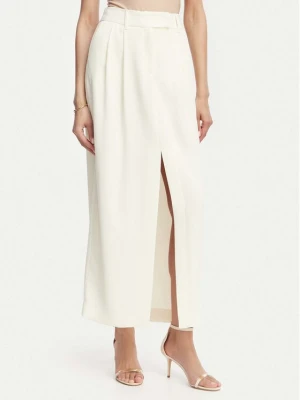Marella Spódnica maxi Strenna 2613101013 Écru Regular Fit Kremowy