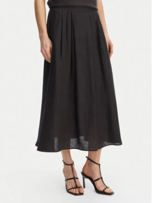Marella Spódnica trapezowa Biada 2615101082 Czarny Regular Fit