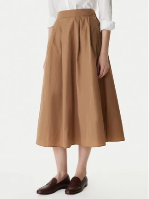 Marella Spódnica trapezowa Diva 2615101031 Brązowy Regular Fit