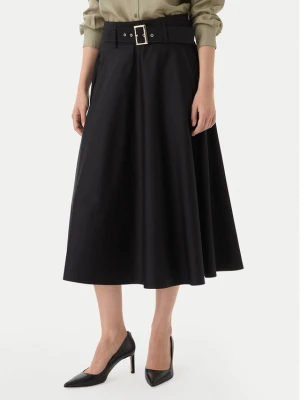 Marella Spódnica trapezowa Tappeto 2613101101 Czarny Regular Fit