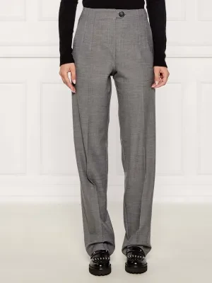 Marella Spodnie Affari | Relaxed fit | z dodatkiem wełny