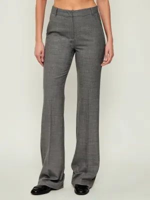 Marella Spodnie CRISMA | flare fit | z dodatkiem wełny