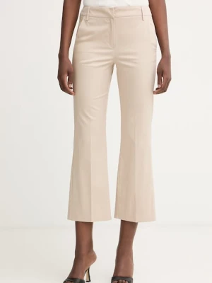 Marella spodnie damskie z bawełną Emme by Marella