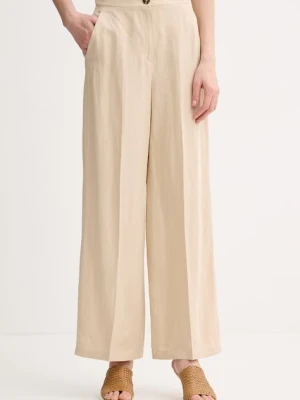 Marella spodnie damskie z lnem Emme by Marella