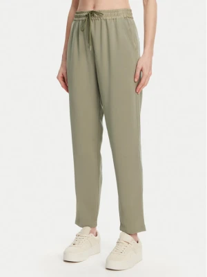 Marella Spodnie dresowe Abitata 2513131045 Zielony Regular Fit