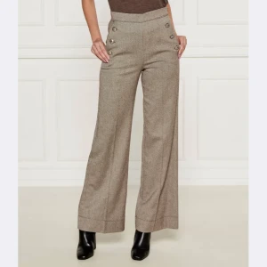 Marella Spodnie | flare fit | z dodatkiem wełny