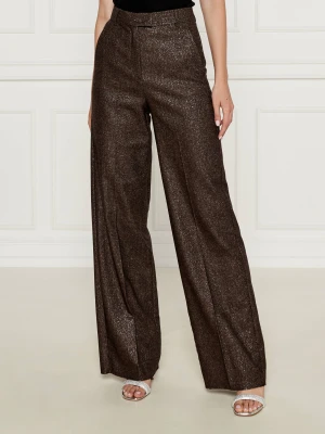 Marella Spodnie | flare fit | z dodatkiem wełny
