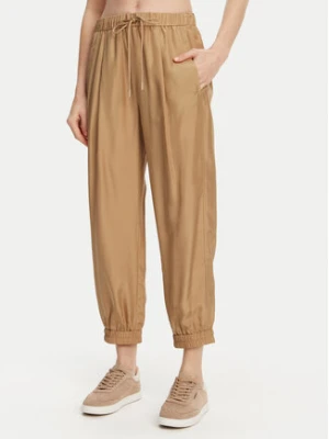 Marella Spodnie materiałowe Abetaia 2513131095 Beżowy Relaxed Fit