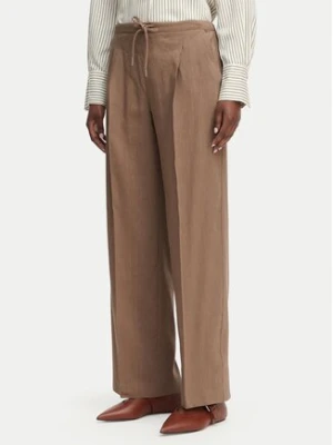 Marella Spodnie materiałowe Alloro 2613131115 Brązowy Regular Fit