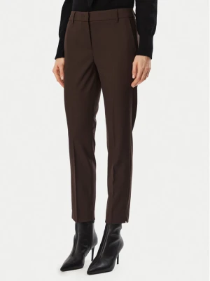 Marella Spodnie materiałowe Esordio 2623136201 Brązowy Regular Fit