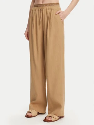 Marella Spodnie materiałowe Fred 2513131085 Beżowy Wide Leg