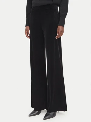Marella Spodnie materiałowe Lcinto 2623786022 Czarny Wide Leg