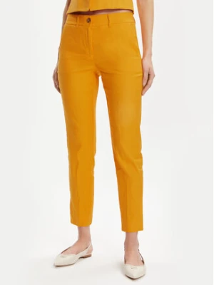 Marella Spodnie materiałowe Oceania 2413131062 Pomarańczowy Regular Fit