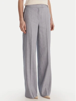 Marella Spodnie materiałowe Odino 2613131121 Błękitny Straight Fit