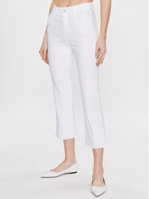 Marella Spodnie materiałowe Olpe 2331310334 Biały Regular Fit