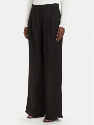 Marella Spodnie materiałowe Solista 2613131114 Czarny Relaxed Fit