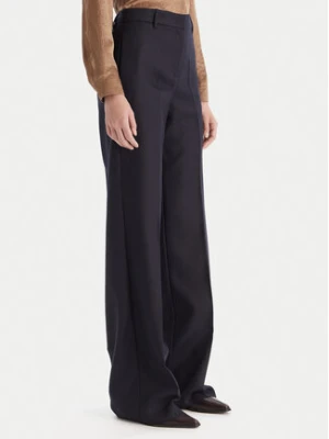 Marella Spodnie palazzo Renoir 2523136082 Granatowy Wide Leg