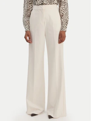 Marella Spodnie palazzo Sequoia 2613131211 Biały Wide Leg