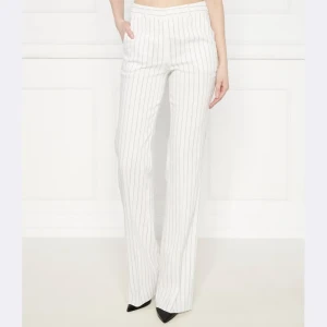 Marella Spodnie ULIVO | flare fit | z dodatkiem lnu